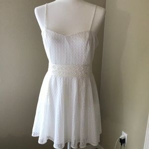 Zinga Crochet Cut Out Dress